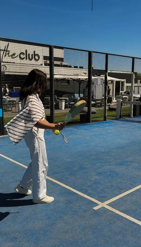 Padeljátékos a Heart Open jótékonysági eseményen