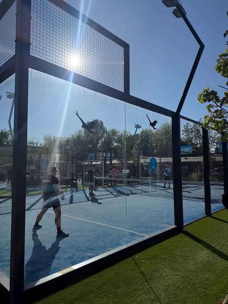 Padelpálya a Heart Open jótékonysági eseményen